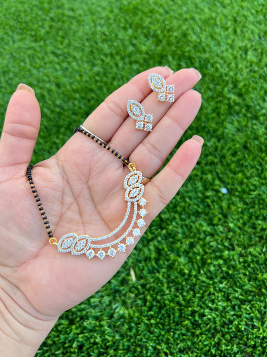 Gold plated Ad mangalsutra