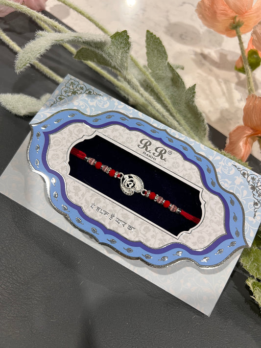 Ek omkaar Silver rakhi