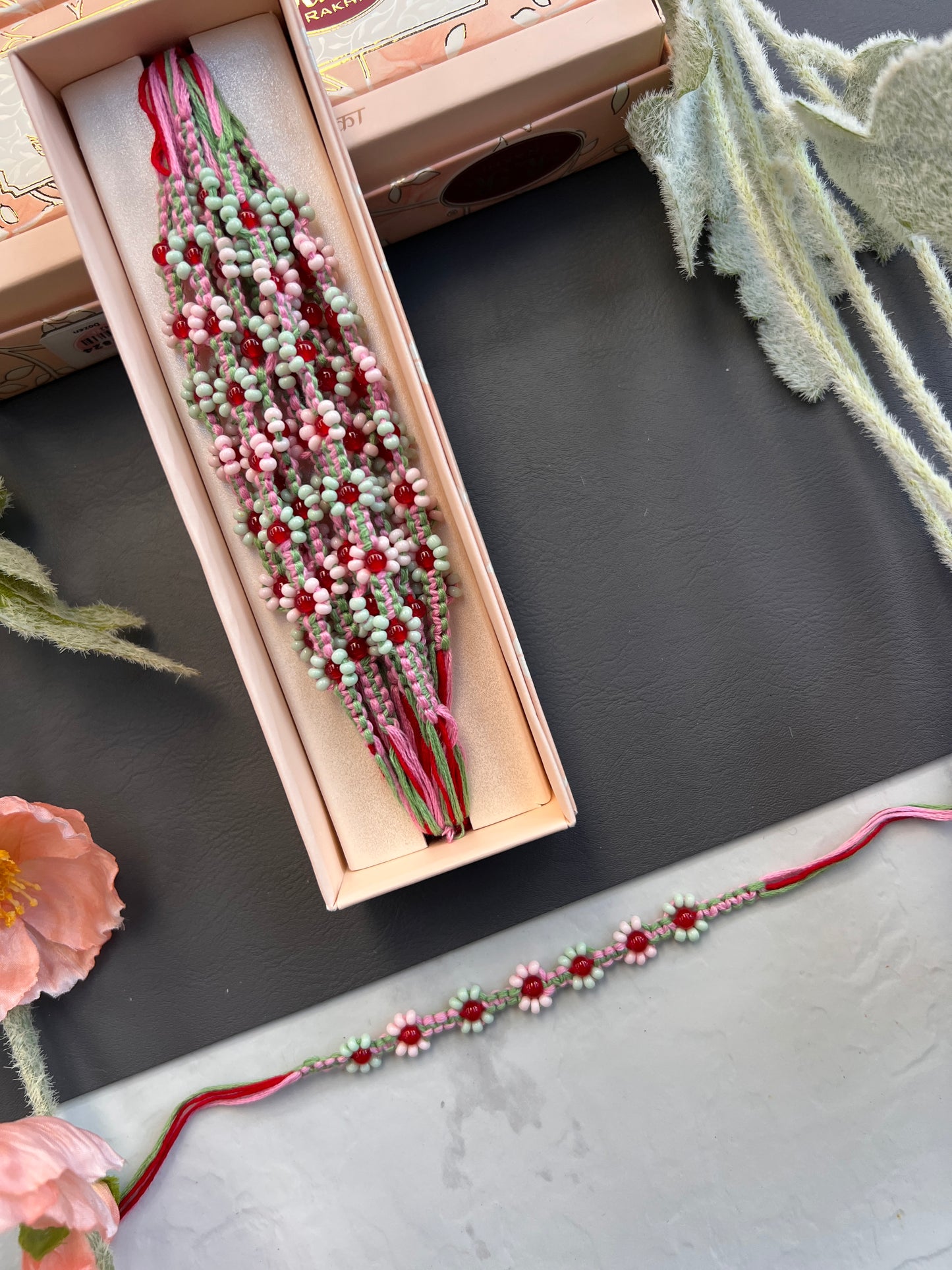 Pearl Loaded Rakhi /
Rakhdi Thread ( Per PC)