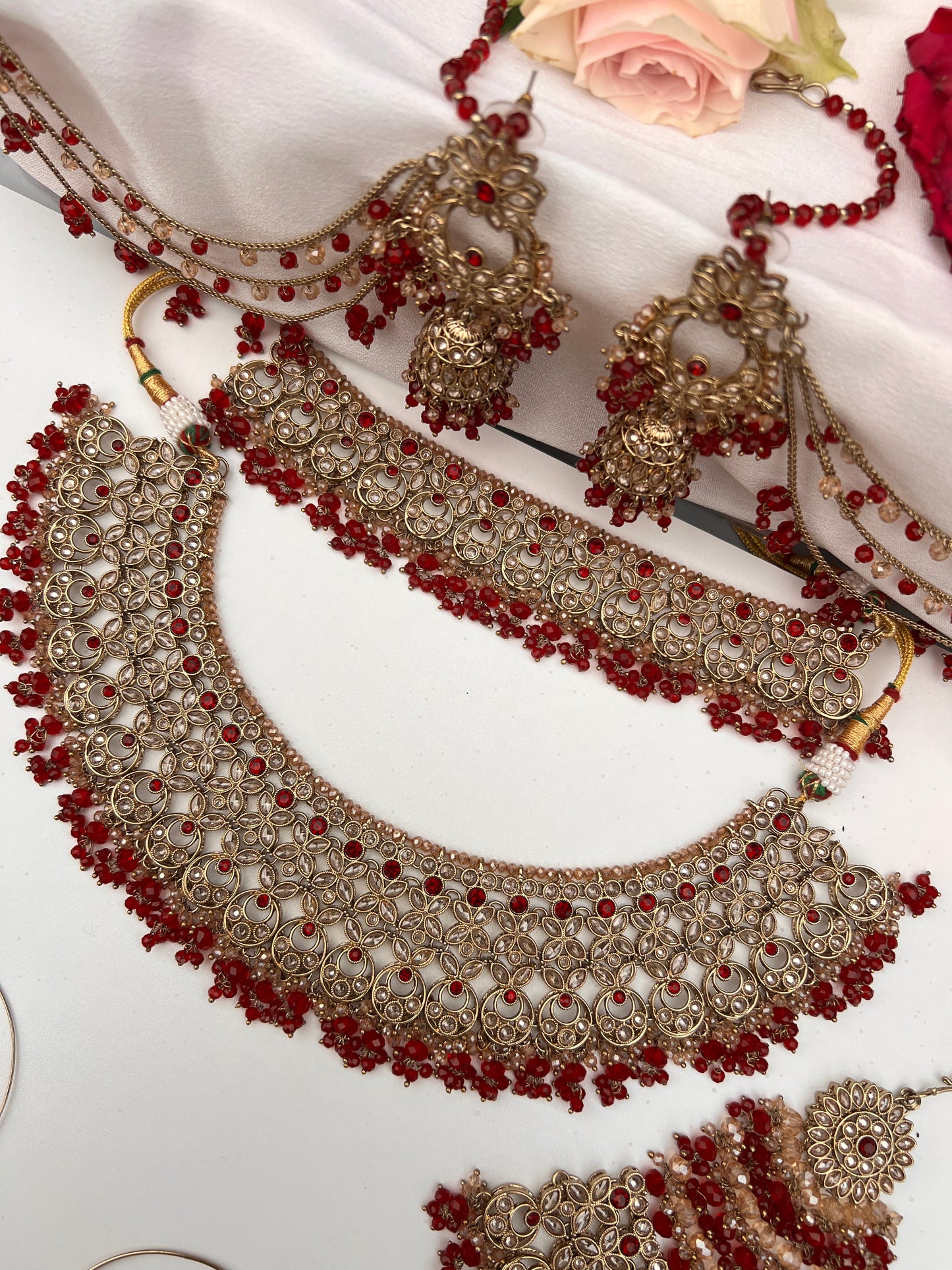 Raani Maroon bridal set