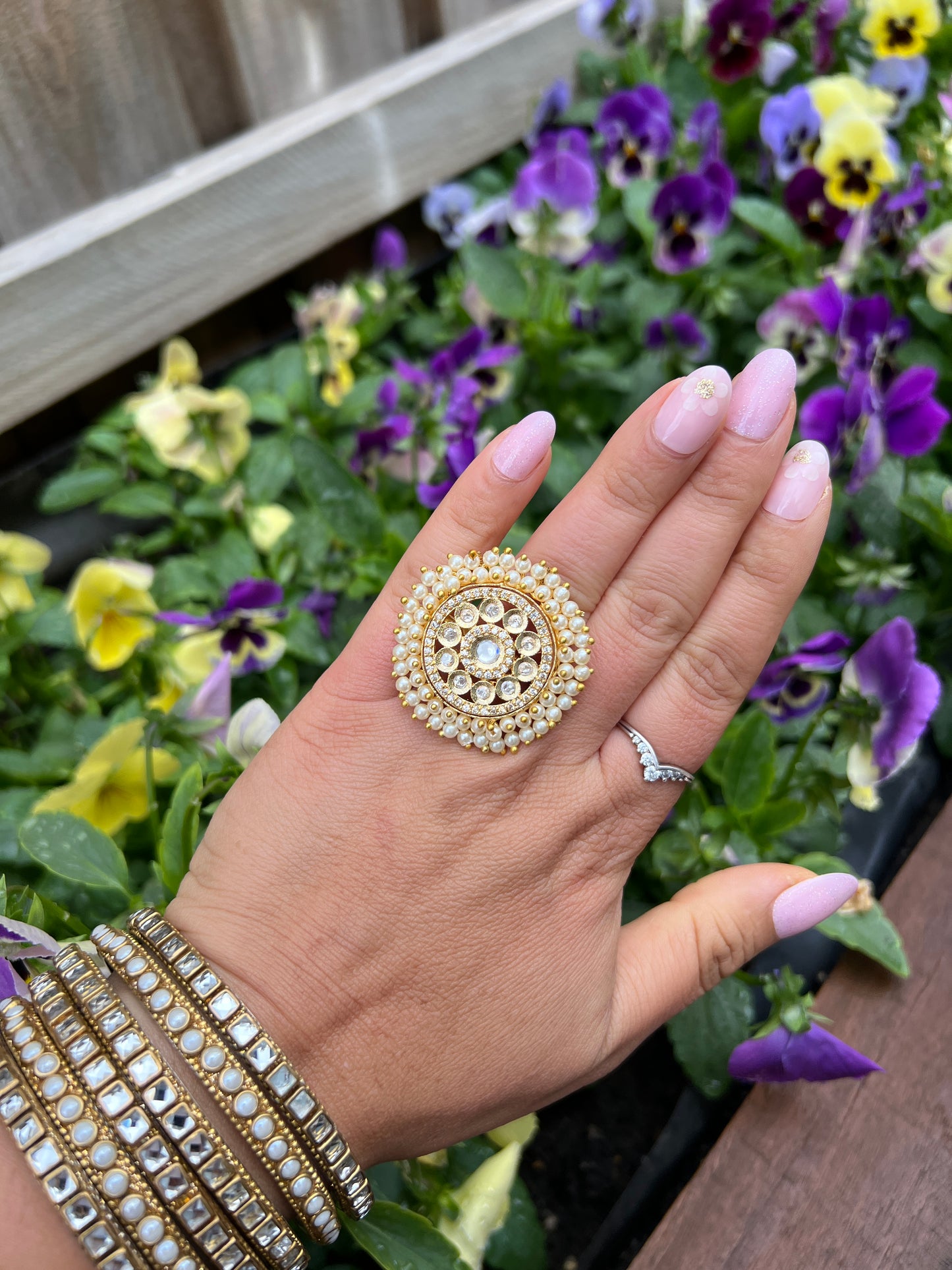 Meena large ring