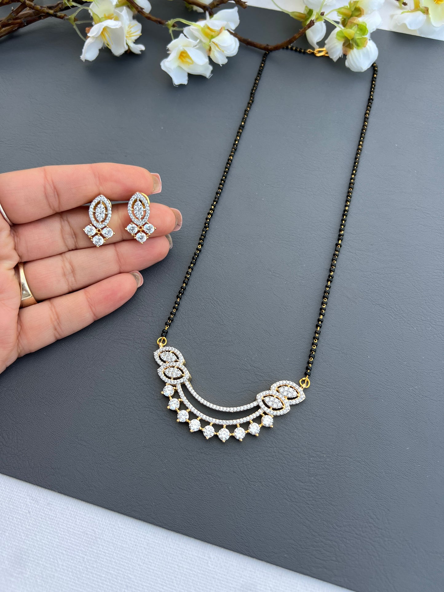 Gold plated Ad mangalsutra