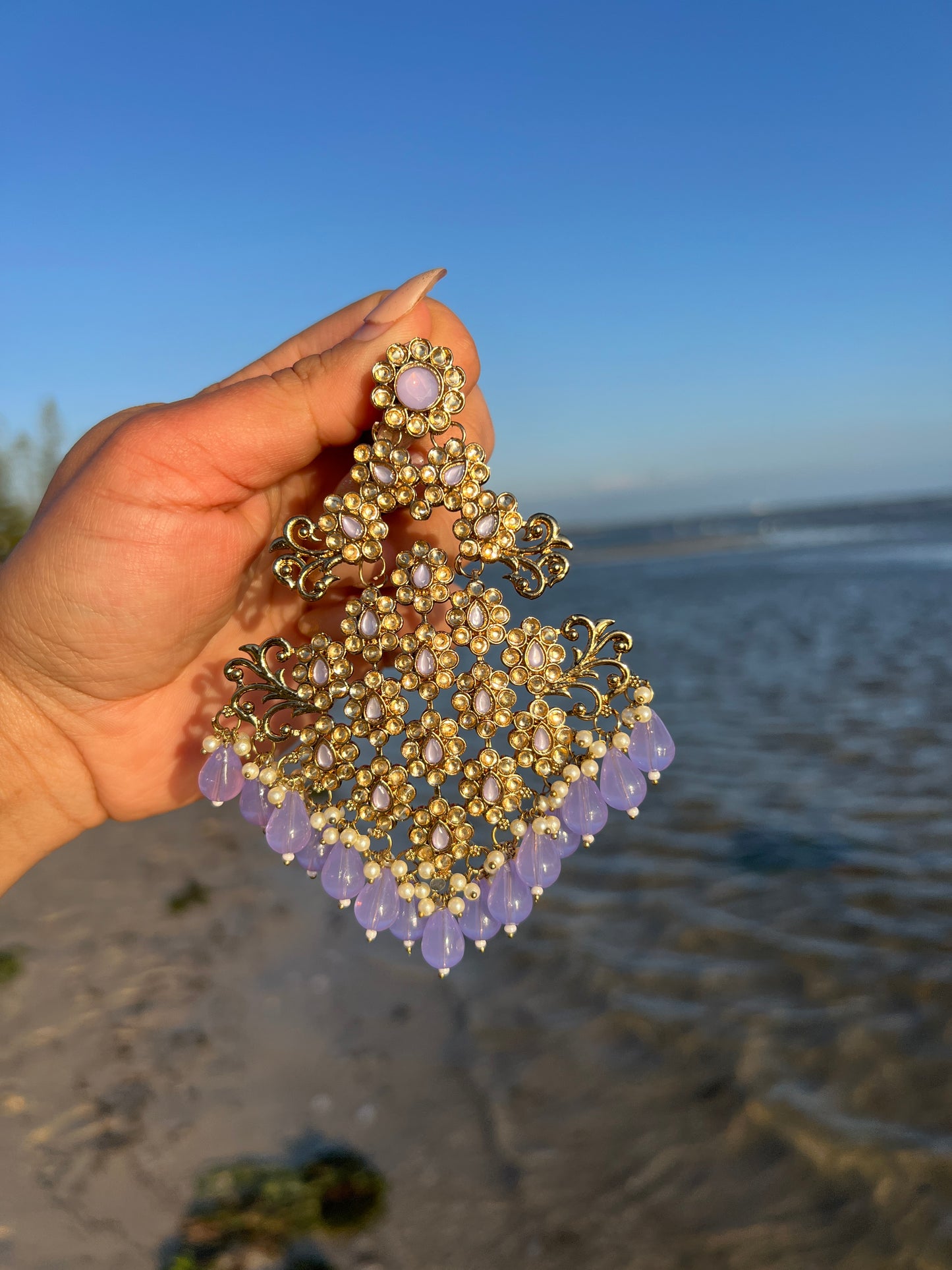 Taysha oversize earrings