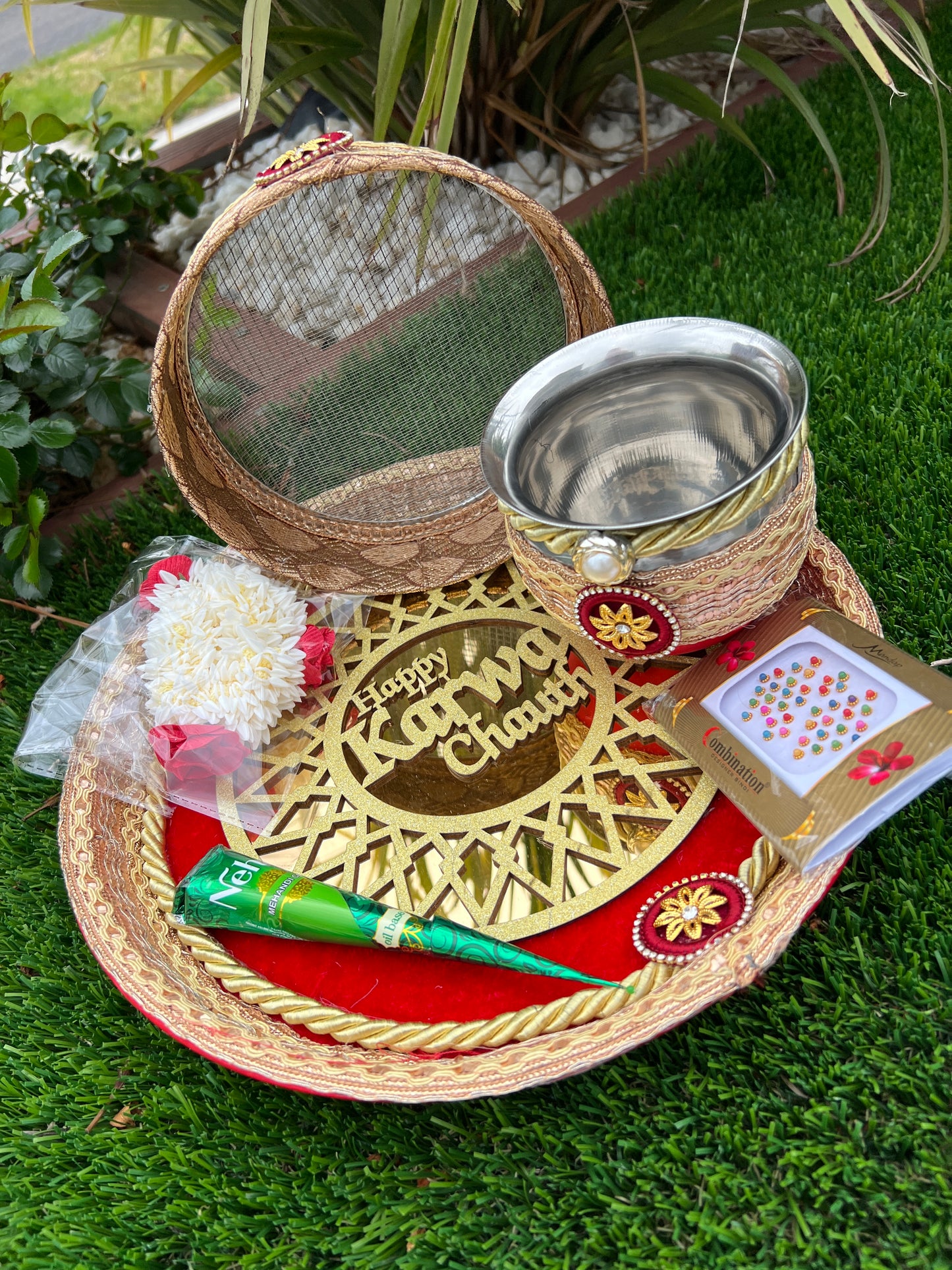 Karwa chauth Thali set