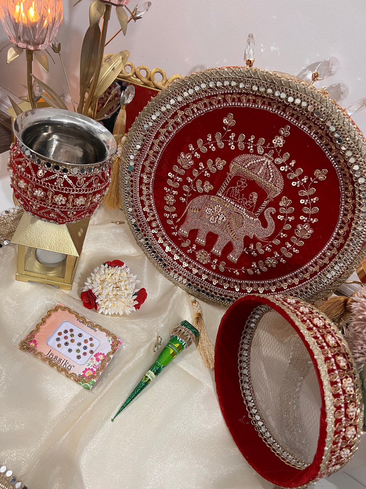 The Royal Sawari Karwa Chauth Set