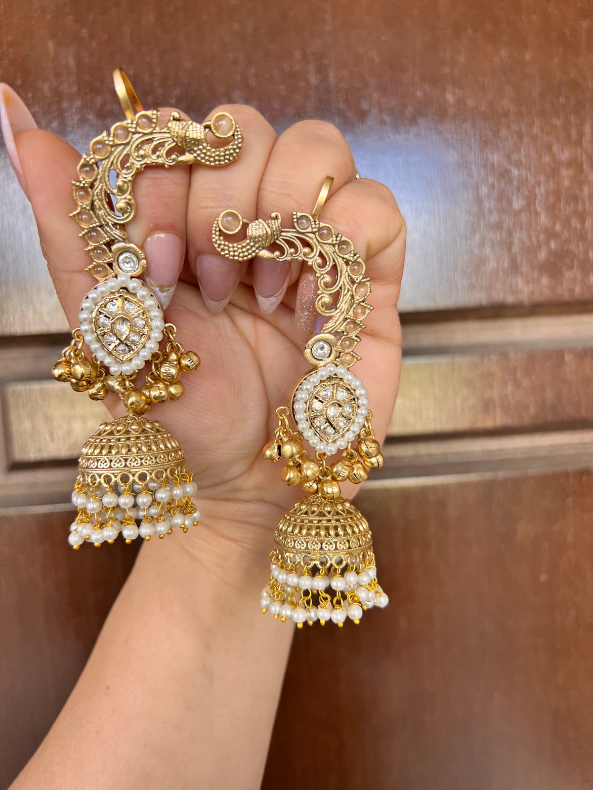 Vibha Kanphool Jhumki Earrings