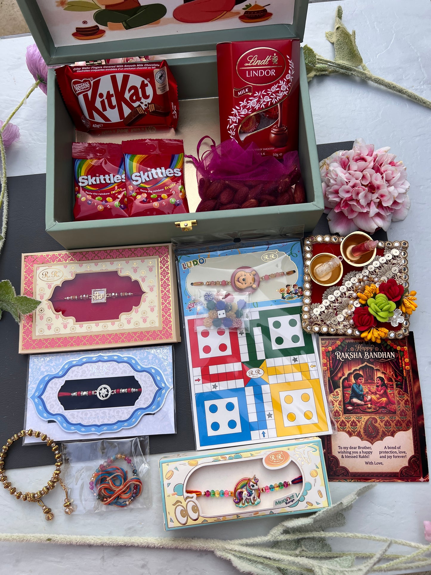 Premium Large Family Rakhi hamper ( Rakhi)