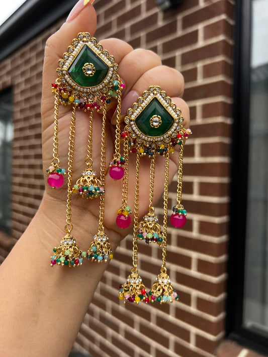 Sreeja long earrings
