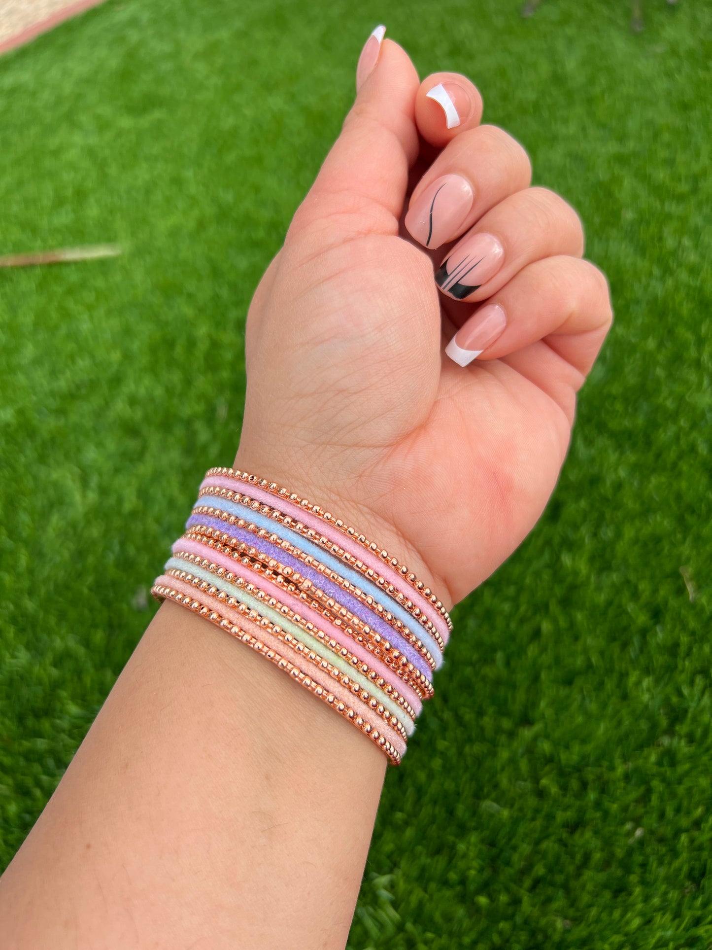Pastel bangles set