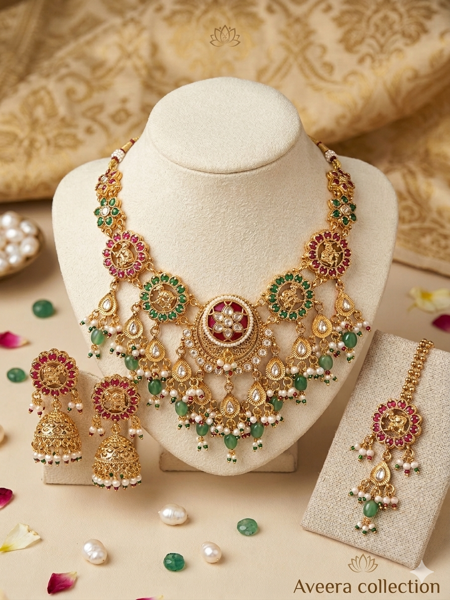 Tara heritage necklace set