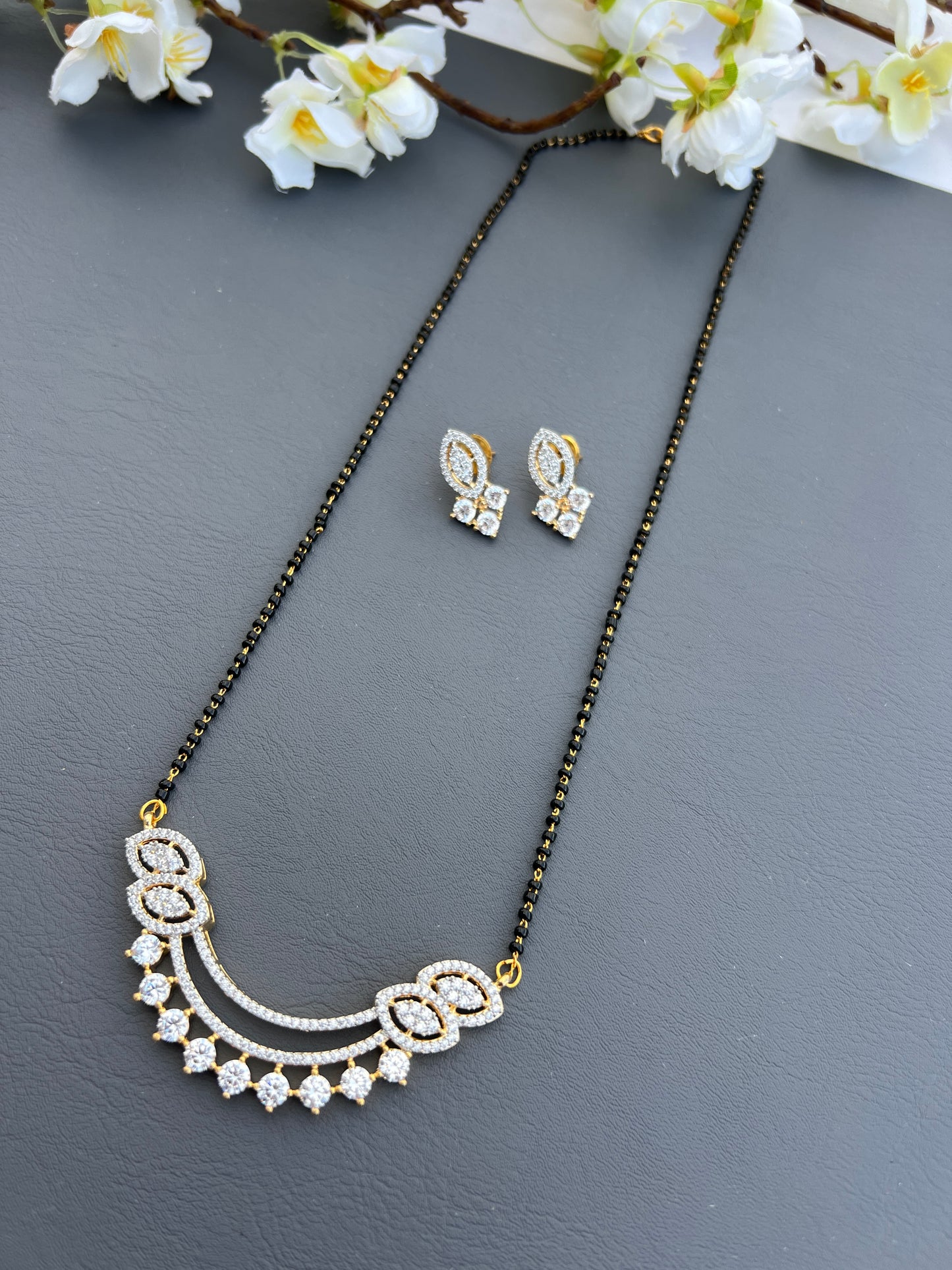 Gold plated Ad mangalsutra
