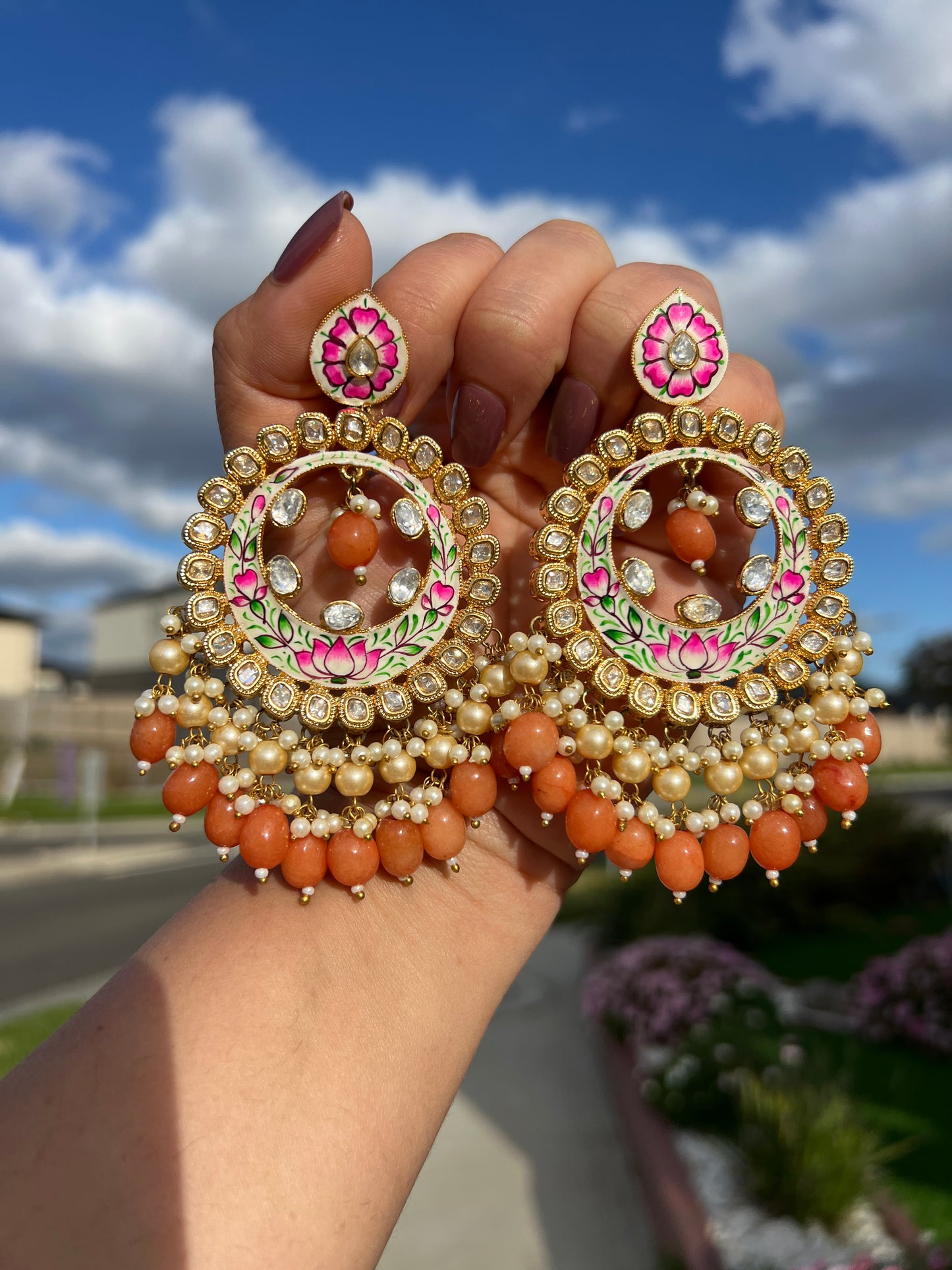 Chaya statement earrings