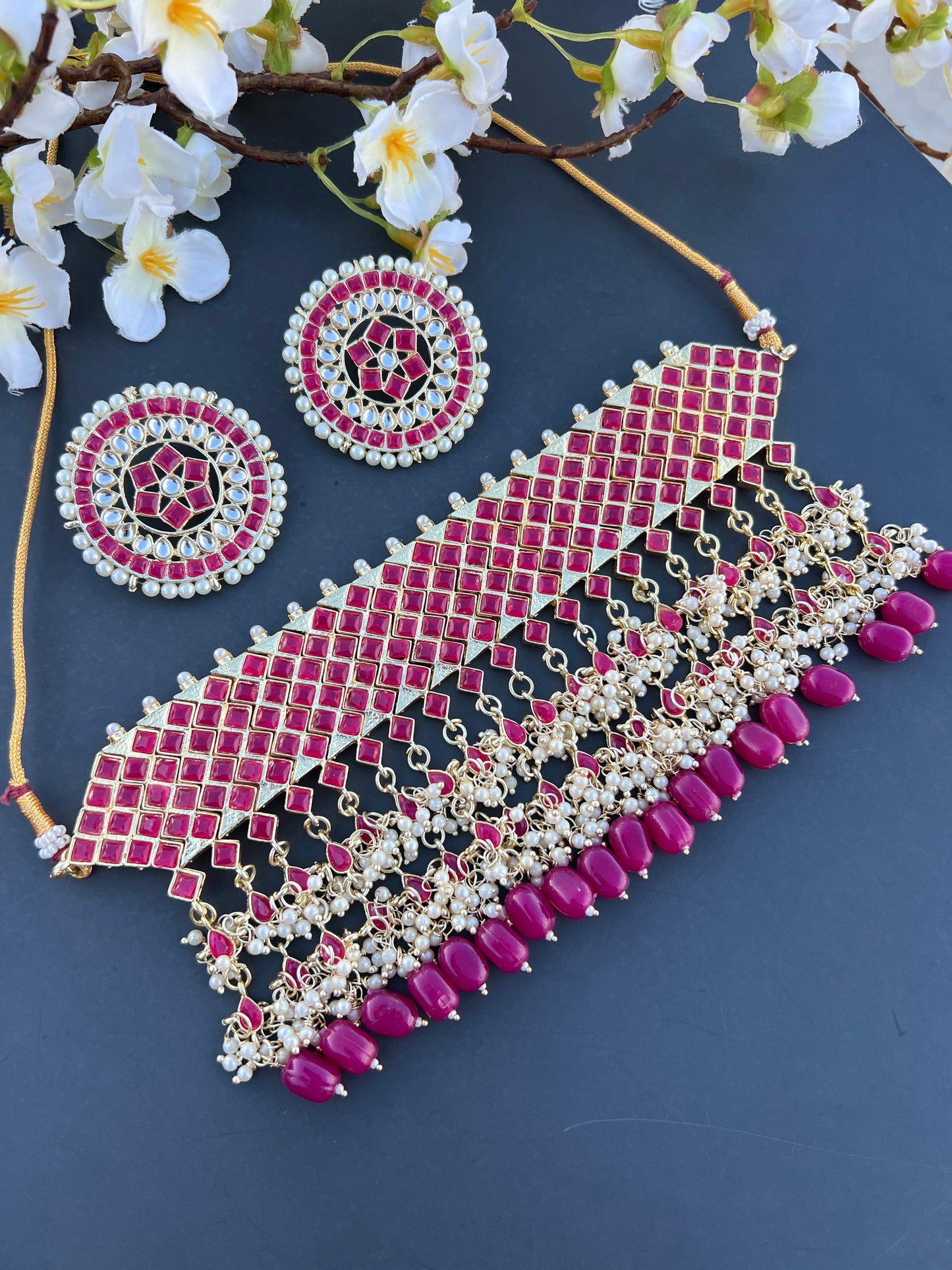 Kangna necklace set