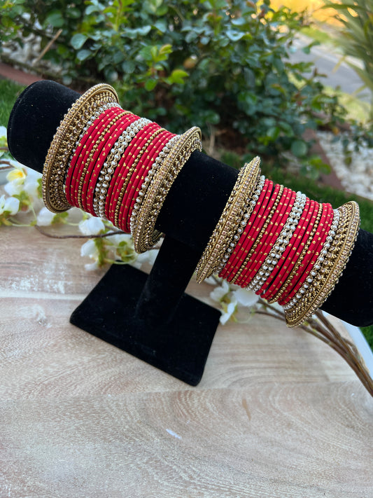 Pavitra bangles set/ stack