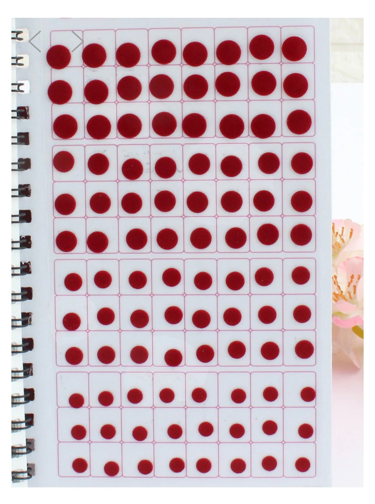 Multi Color Plain Sticker Bindi Book