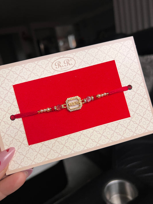 Premium Veera Ad and Mop Rakhi
