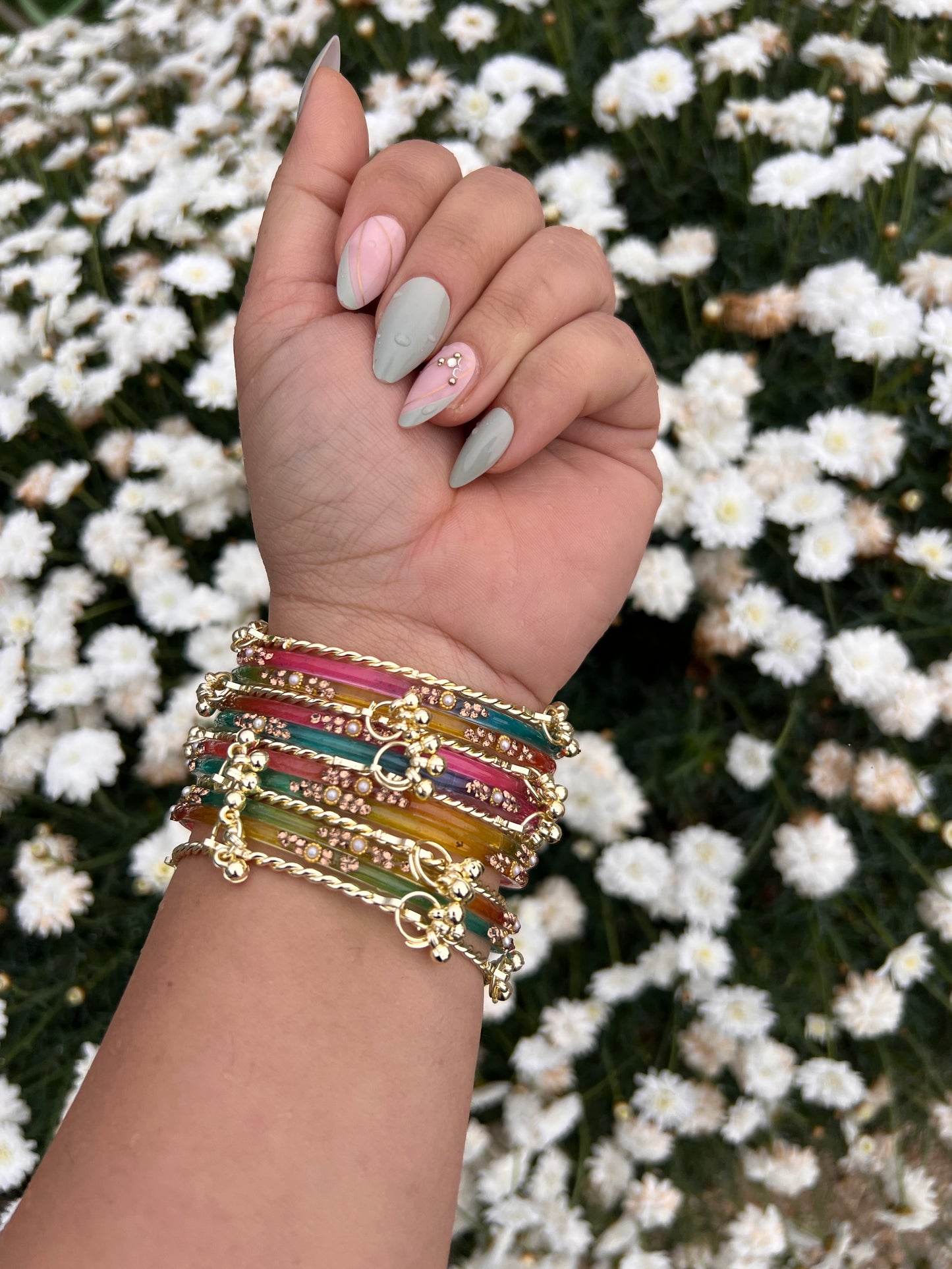 The Gulmarg Glow Bangle Set