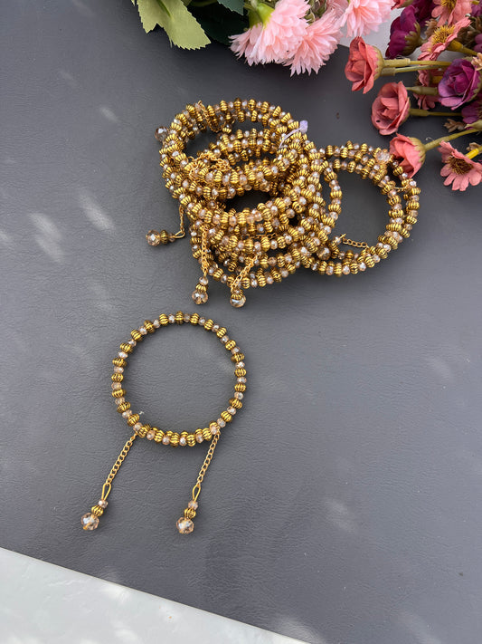 Bhabhi golden bracelet