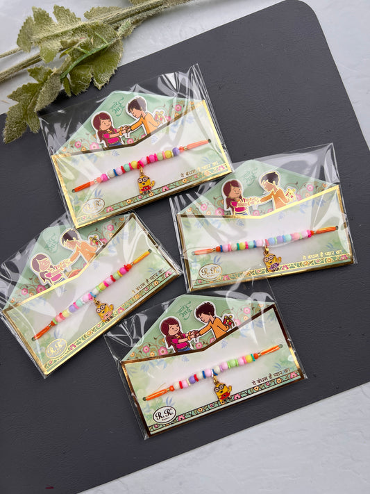 Minion kida rakhi assorted colours