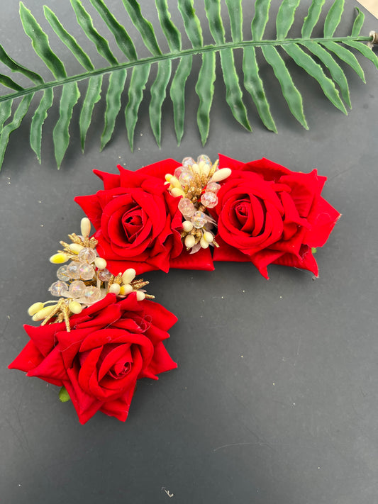 Rose hair accessories