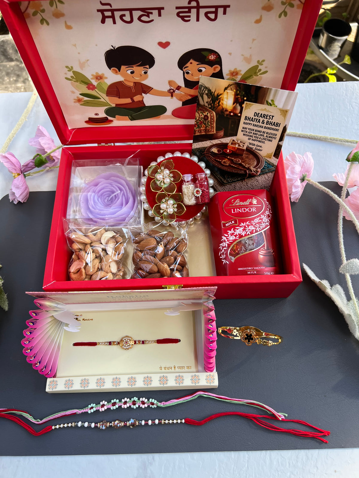 Luxurious Brother ❤️Bhabhi Rakhi hamper