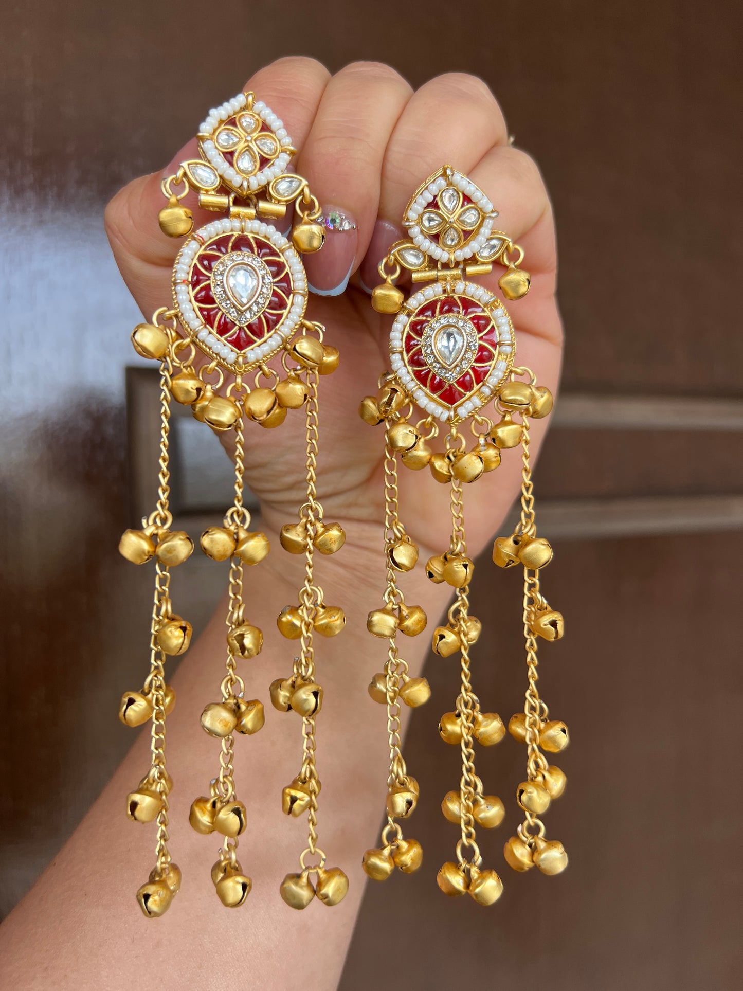 Kanya Kashmiri earrings