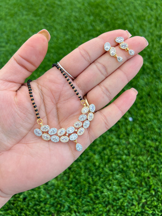 Dual tone Ad mangalsutra