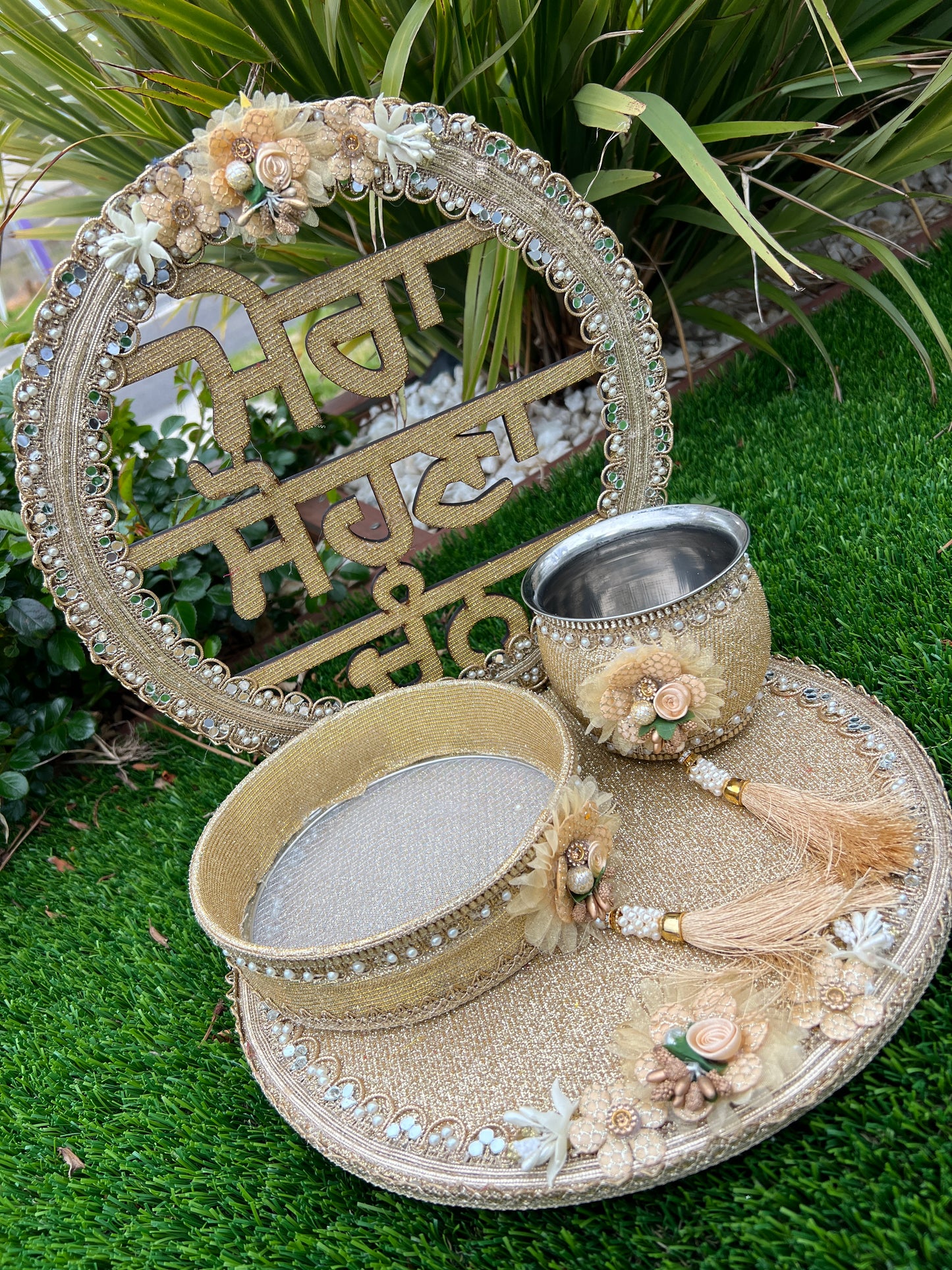 Mera sohna chann thali set