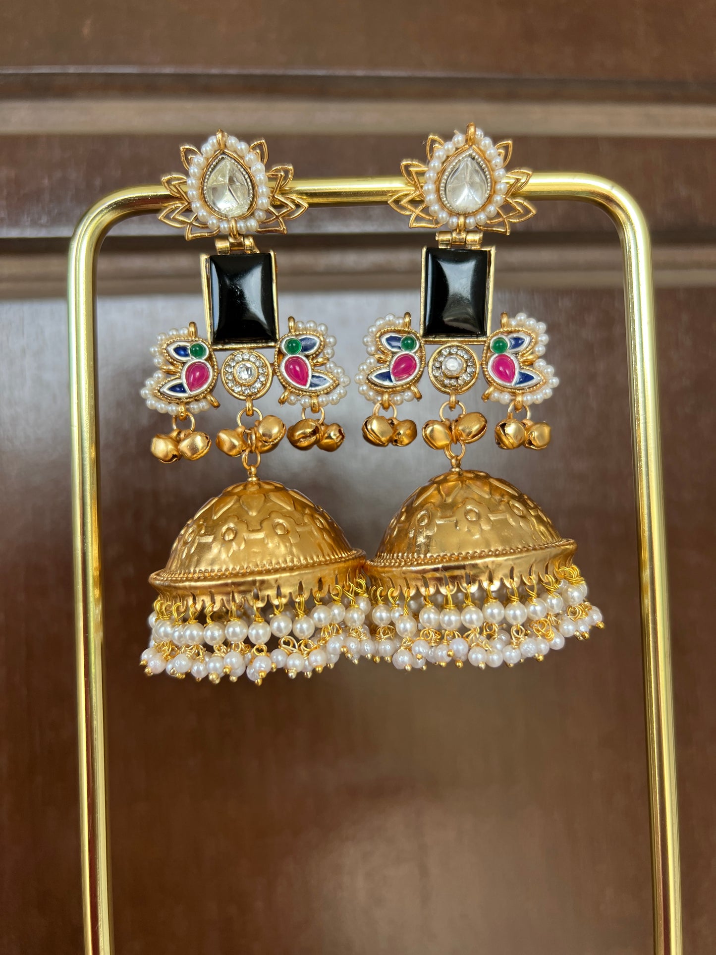 Sreeja jhumki earrings