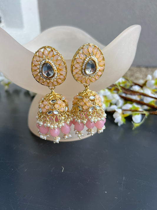 Plakshi jhumki earrings