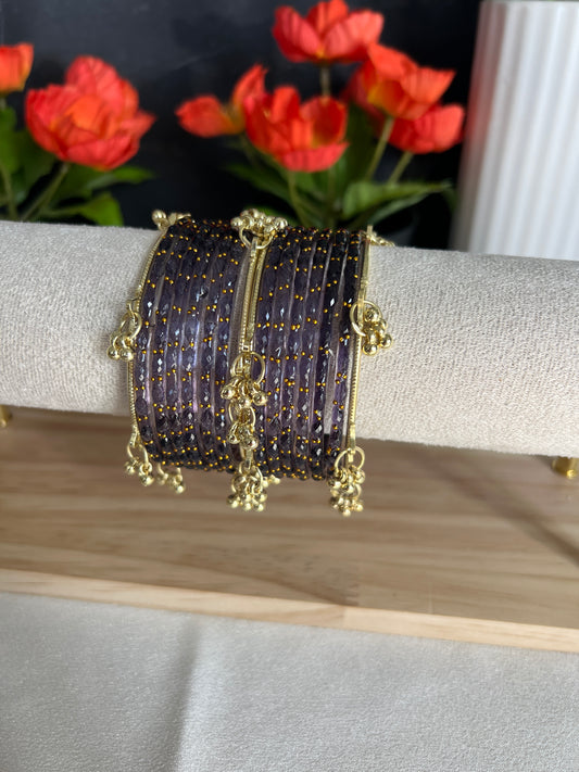 Grey Kashmiri bangles