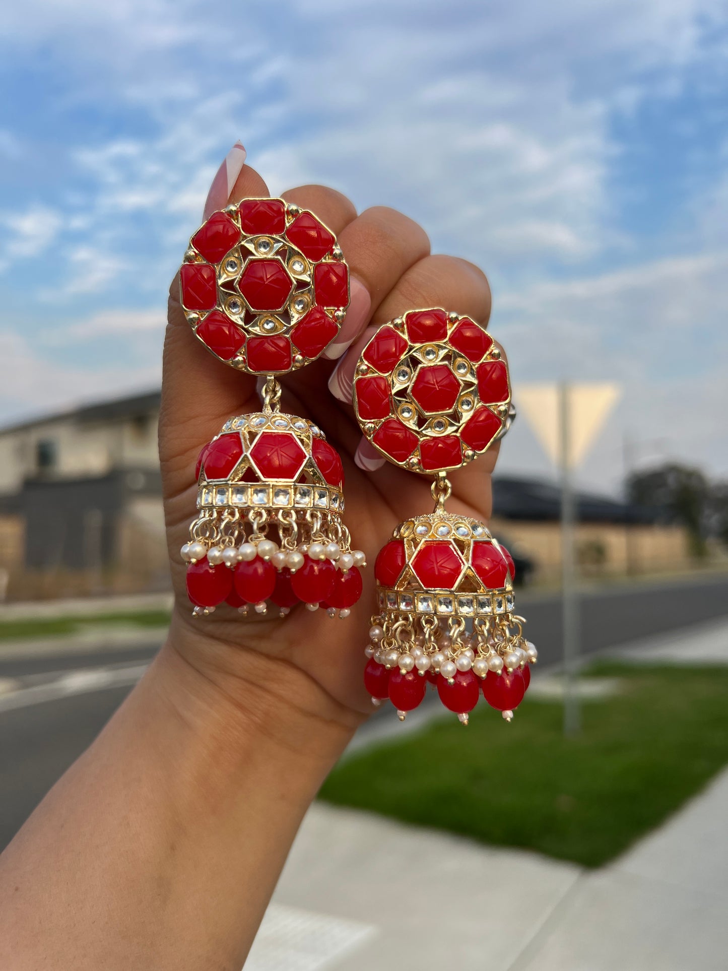 Ramya jhumka