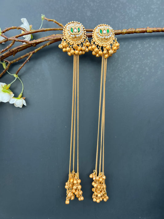Sahiba long earrings