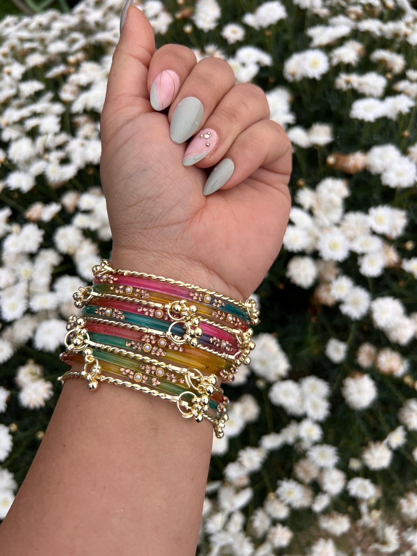 The Gulmarg Glow Bangle Set
