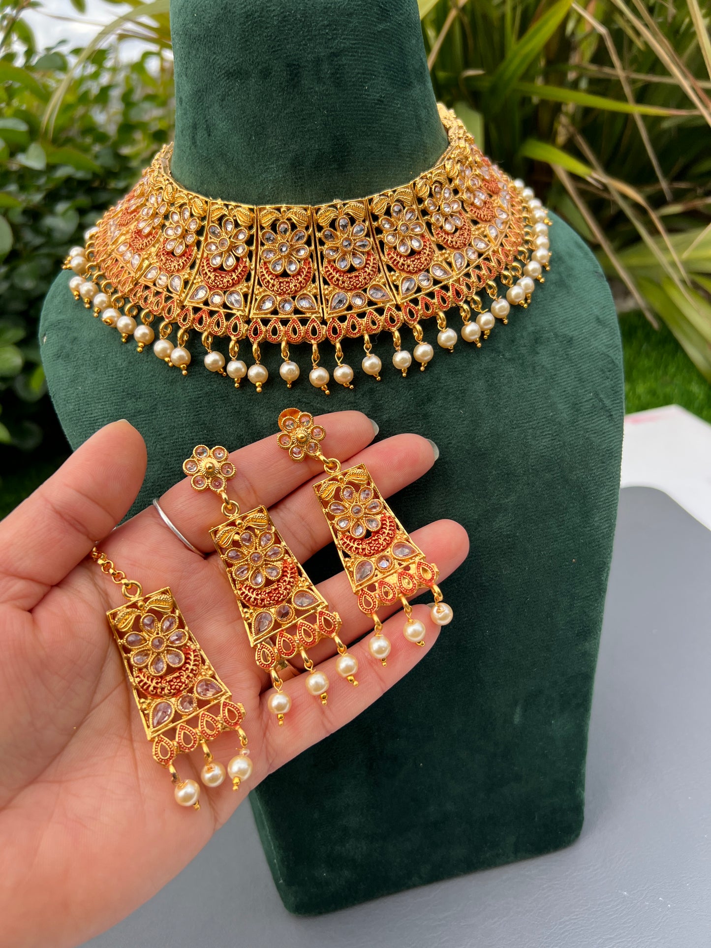 Janki necklace set