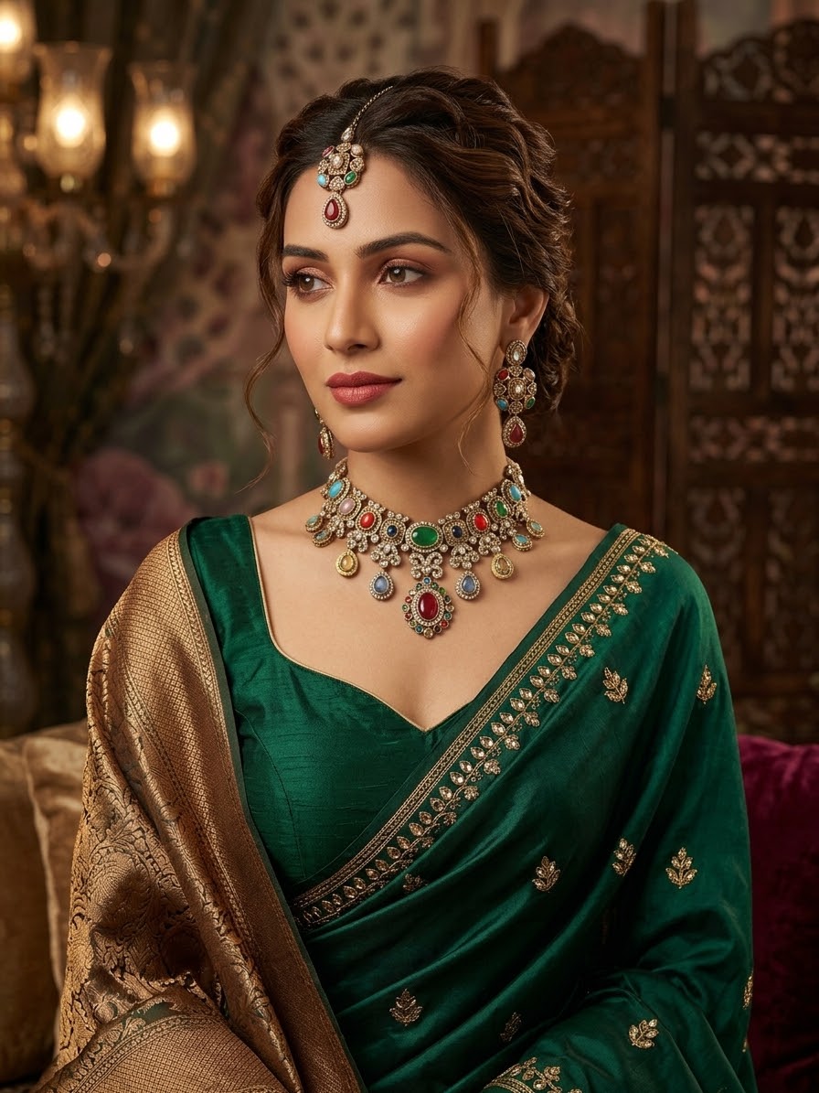 Rhea Sabyasach inspired Luxury Necklace Set