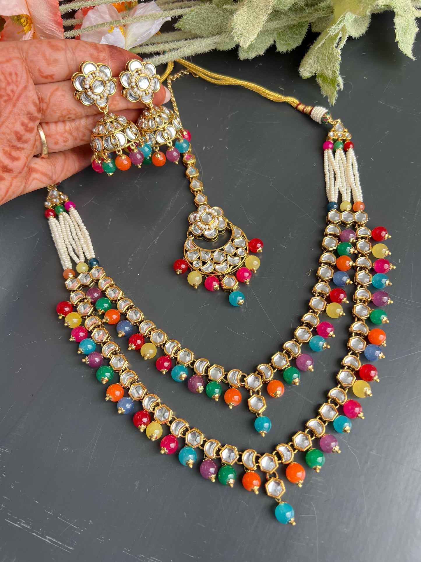 Aanika necklace set