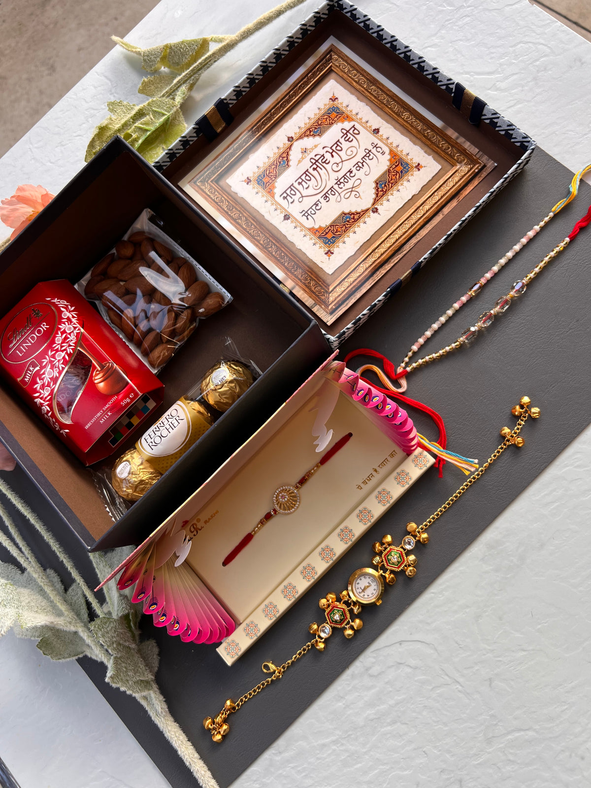 Premium Brother Bhabhi Rakhi hamper