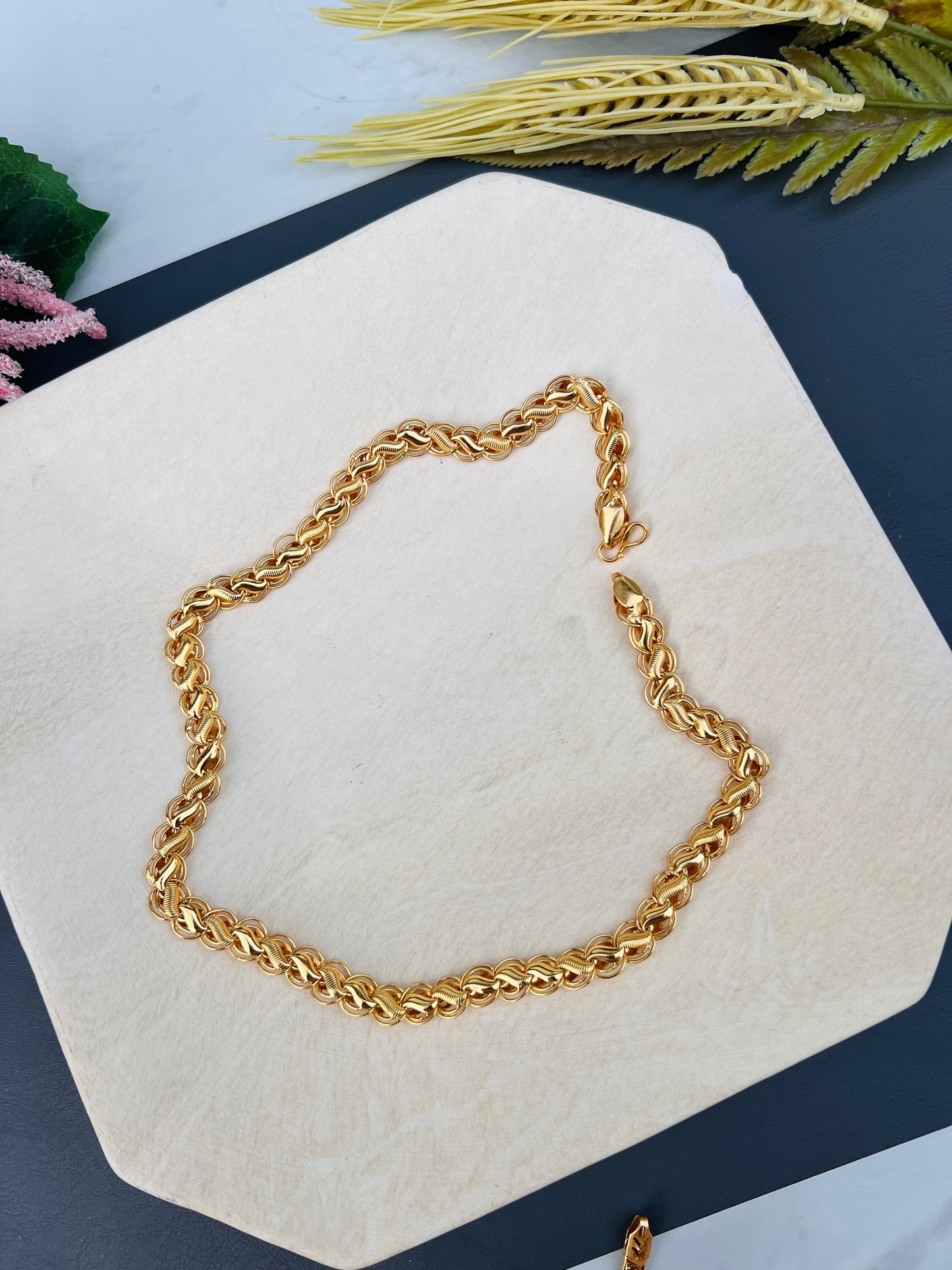 Mens daily wear gold plated chains