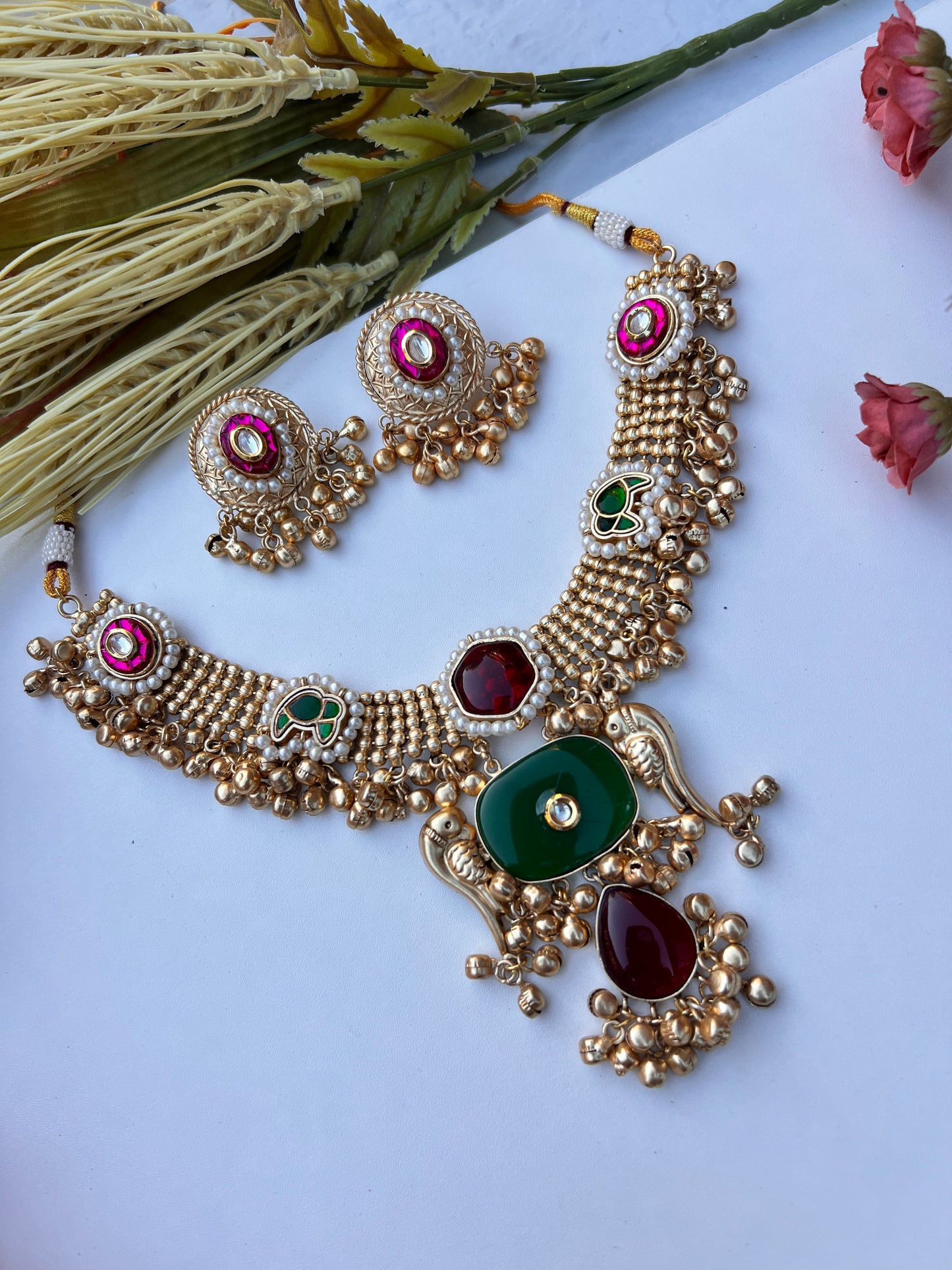 Shamin Kashmiri necklace set