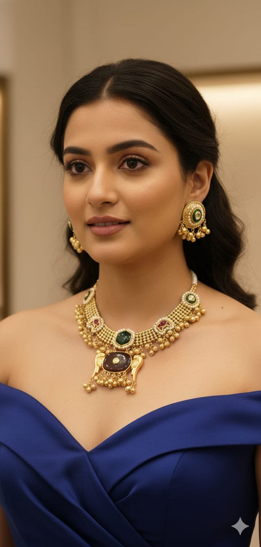 Shamin Kashmiri necklace set