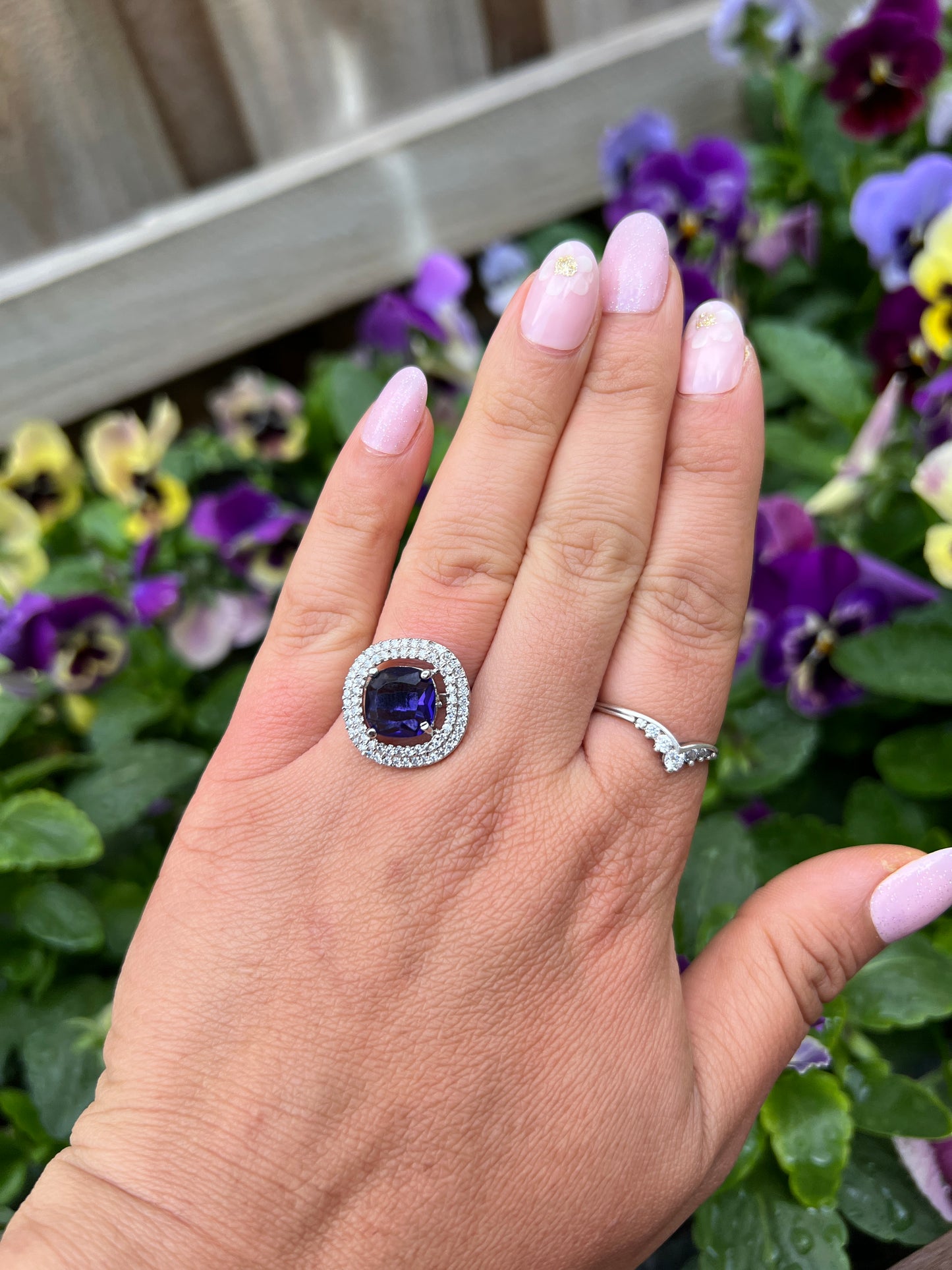 Small American diamond Ring