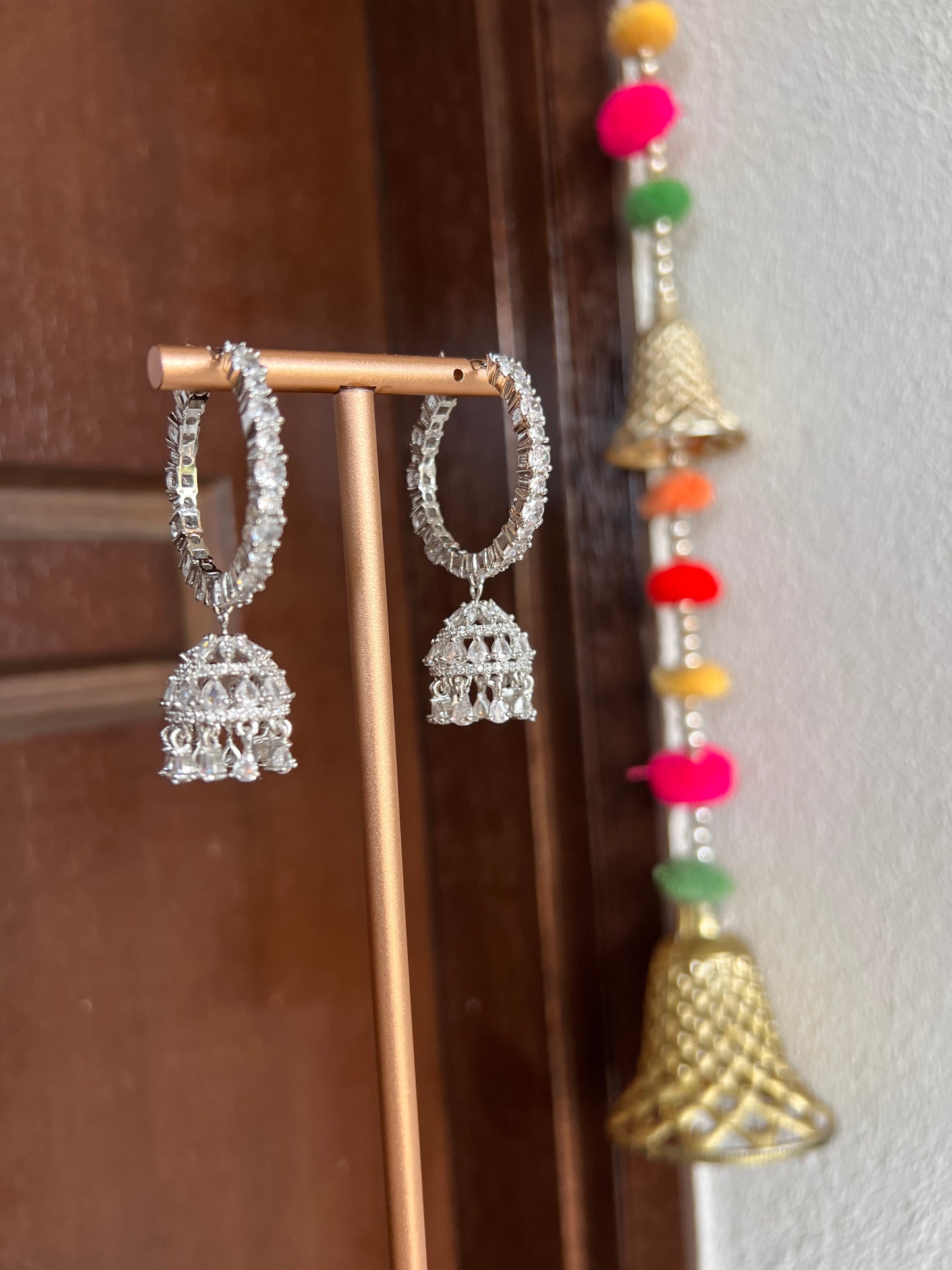 Oriva American diamond earrings