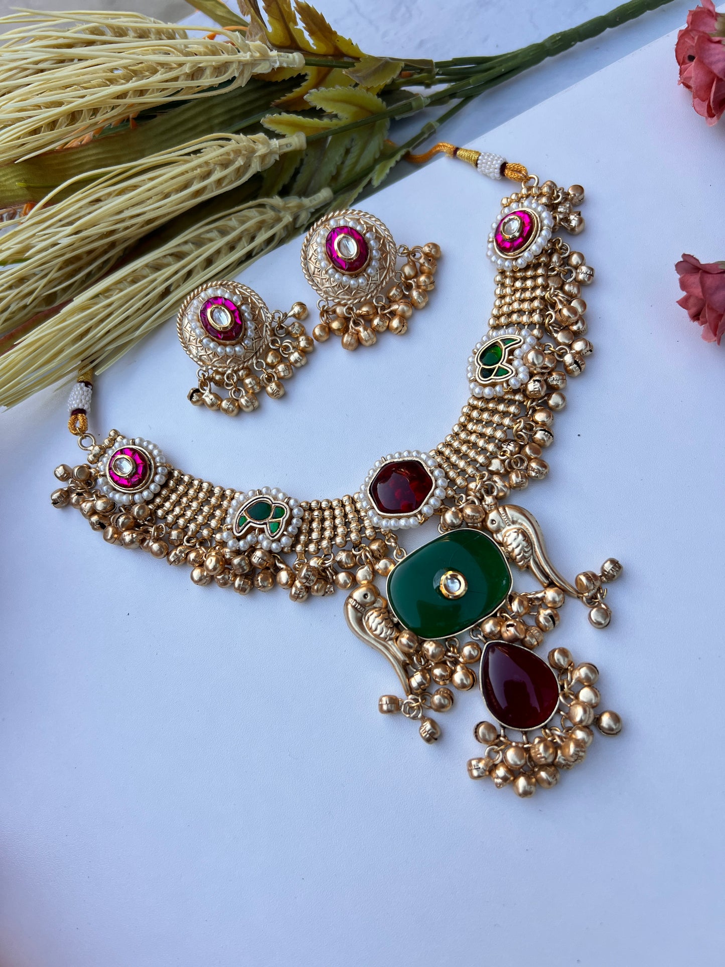 Shamin Kashmiri necklace set