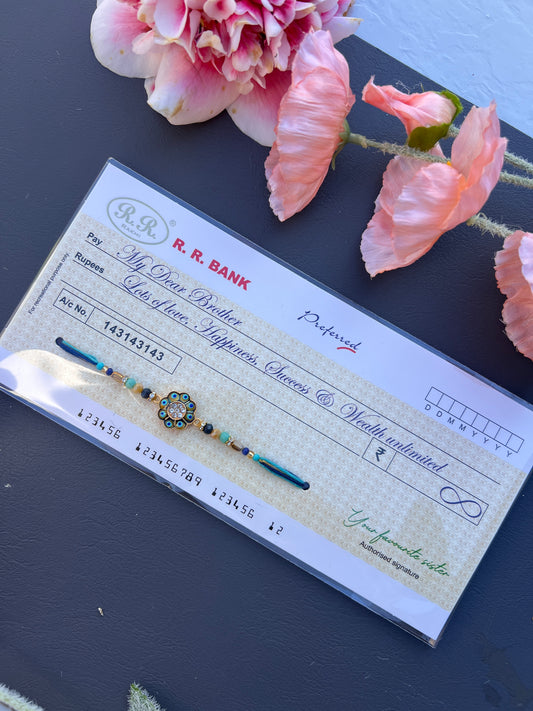 Eveil eye cheque rakhi