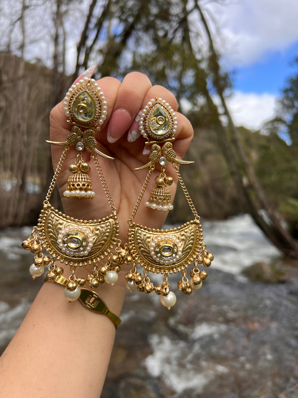 Rabia Kashmiri earrings
