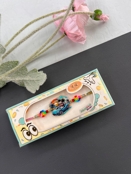 Car Mickey Mouse kids Magnetic rakhi