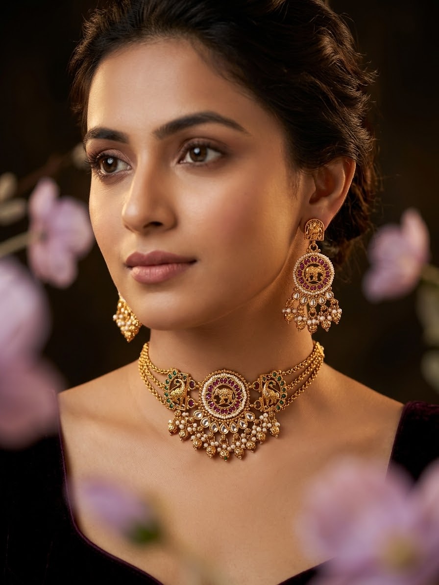 Aaria Heritage choker set