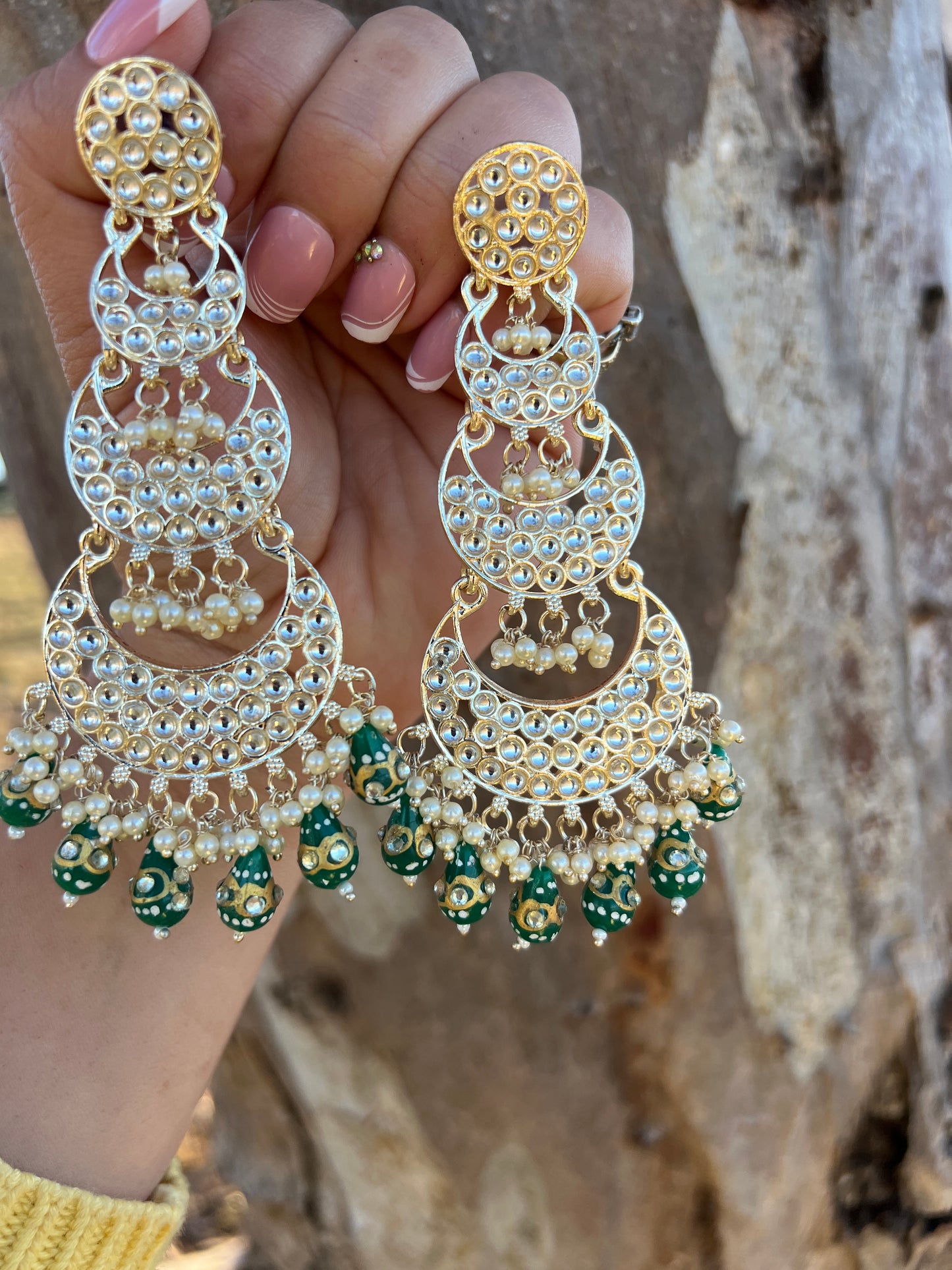 Raashi long earrings