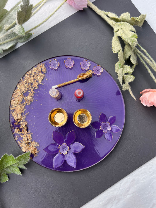 The Royal Violet Shagun Plater